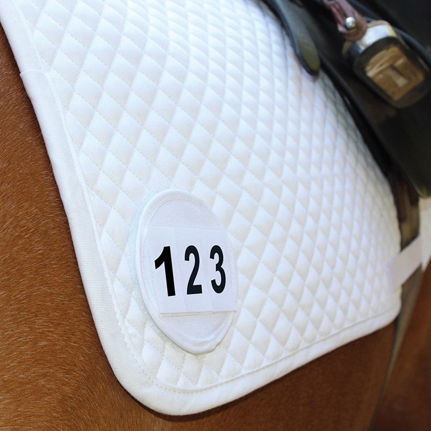 Equetech Saddle Cloth Dressage Number - Pair