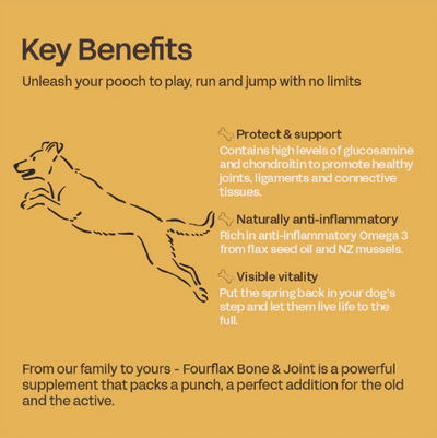 Four Flax Canine Bone & Joint - 500mls