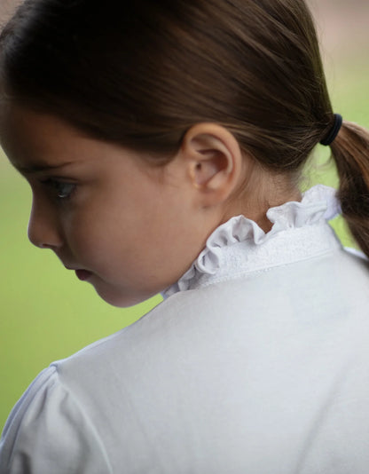 Giddy Up Girl Elsa Ruffle Competition Girls Show Shirt