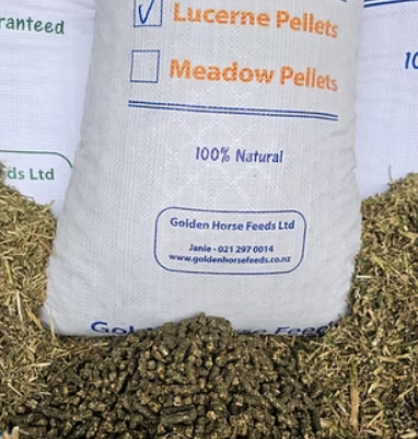 Golden Horse Lucerne Pellets