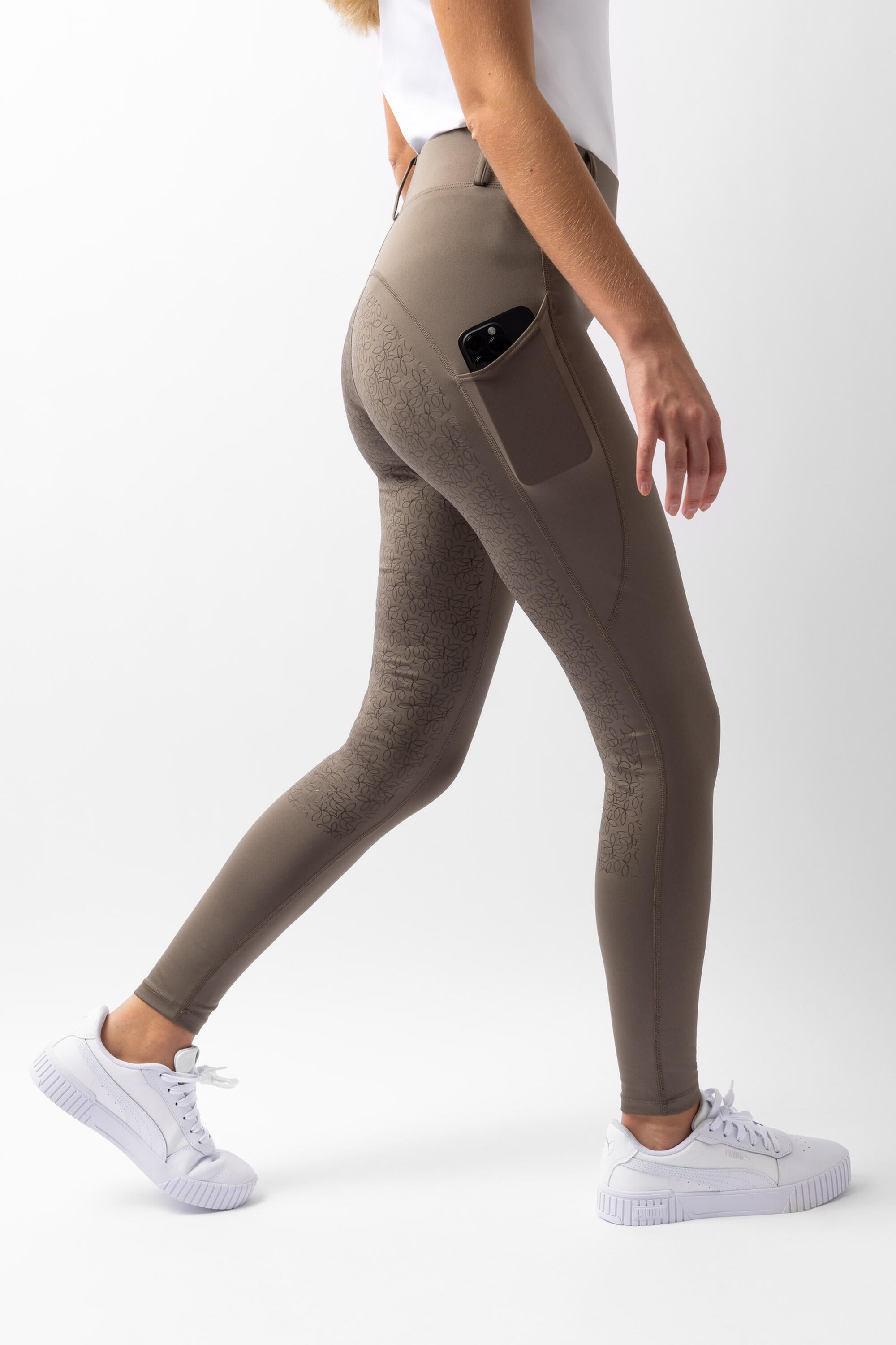 Horze Dea Ladies Full Grip Riding Tights