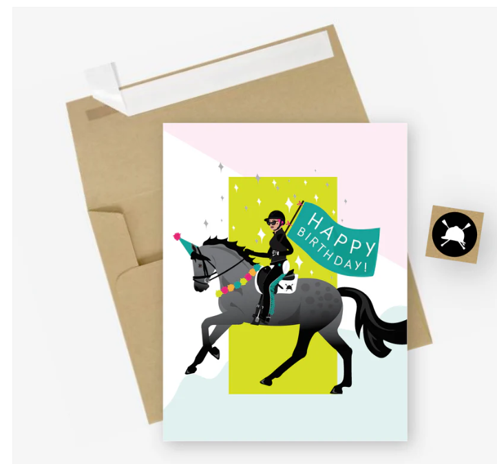 Hunt Seat Paper Co Greeting Cards -Birthday Parade