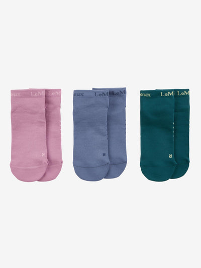 LeMieux Trainer Sock 3 Pack Multi - SS26