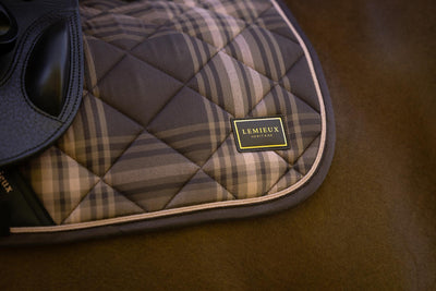 LeMieux Check Jump Square Saddle Pad