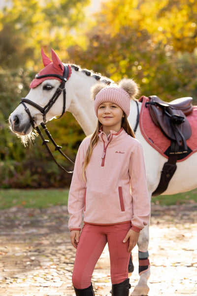 LeMieux Mini Maggie Heart Fleece Top