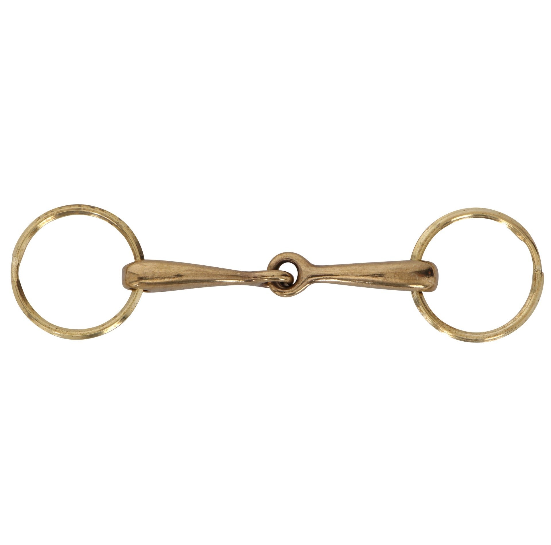 Keyring - Snaffle Bit Gold