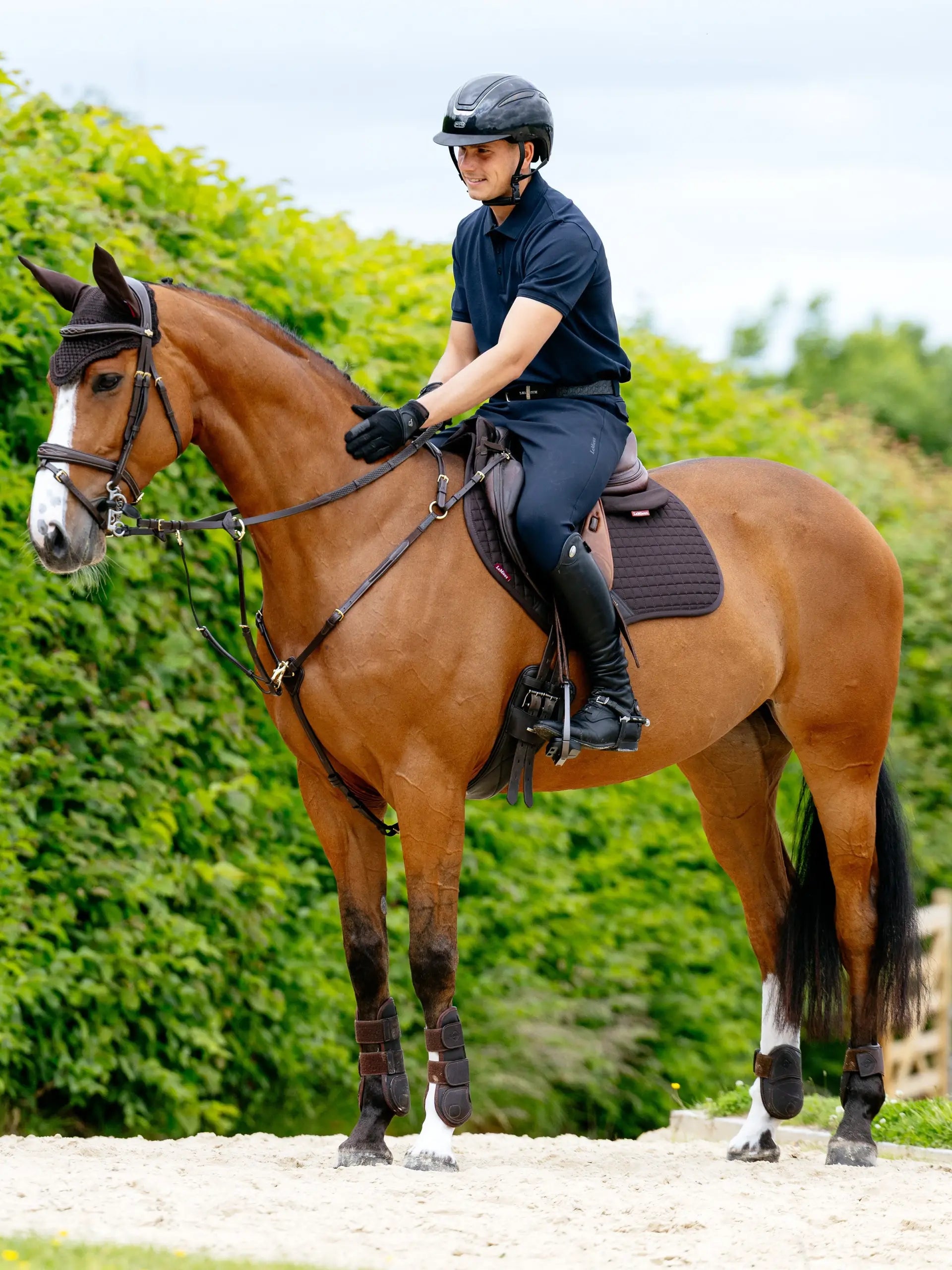 Lemieux Cotton Close Contact Square Saddlepad