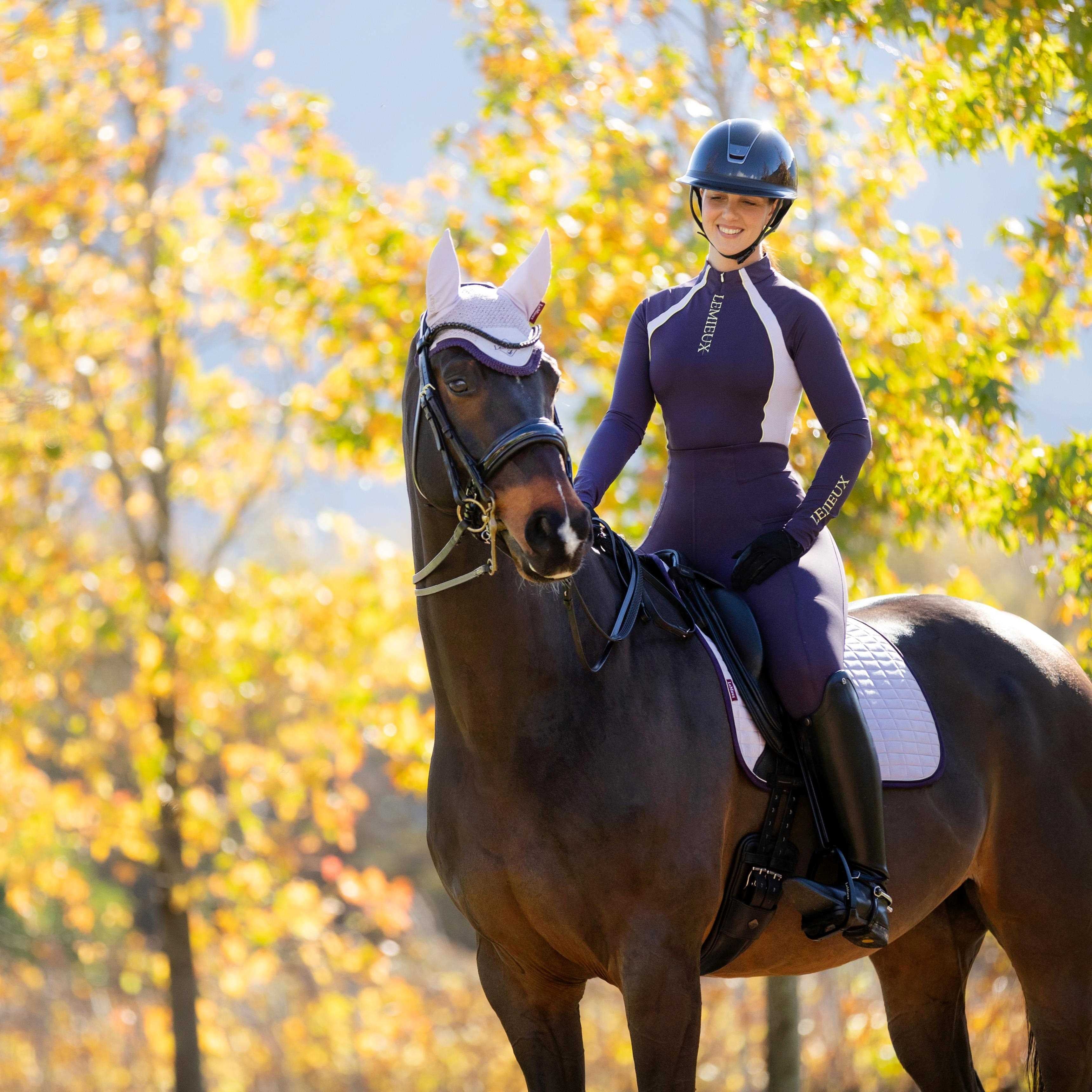 LeMieux Suede Dressage Square - AW25