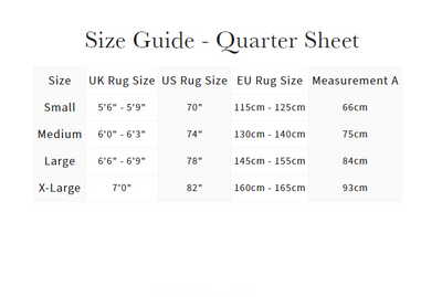 LeMieux Clima-Tek Exercise Quarter Sheet