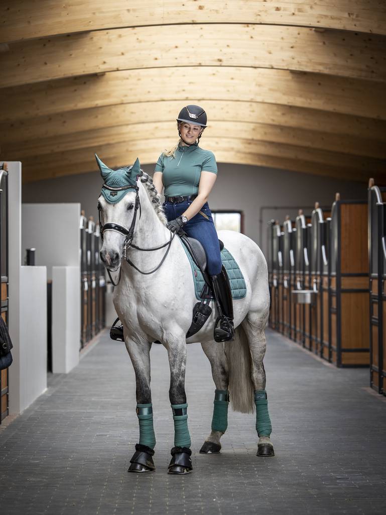 LeMieux Carbon Mesh Dressage Square Saddle Pad