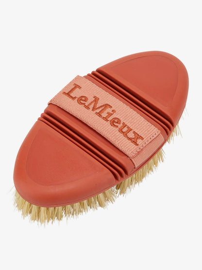 LeMieux Flexi Scrubbing Brush - Apricot