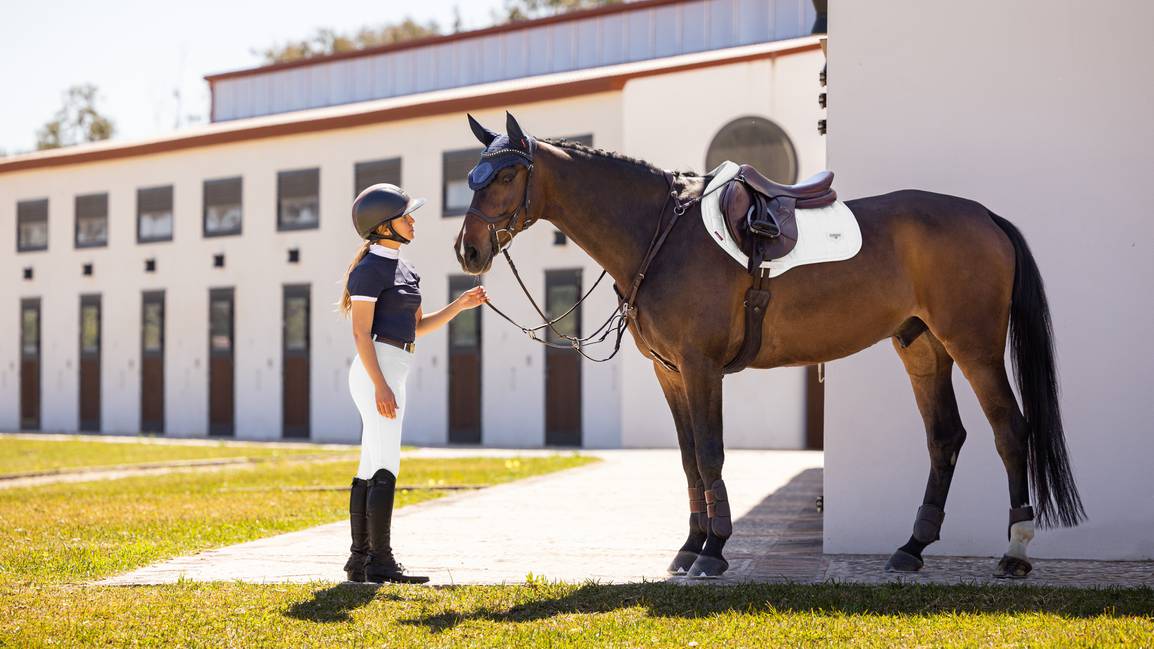 LeMieux Loire Memory Close Contact Square Saddle Pad