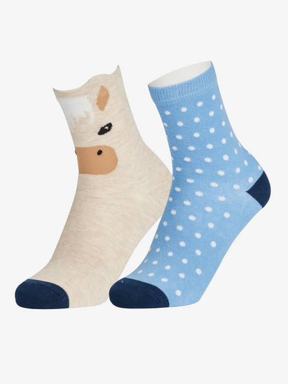 LeMieux Mini Character Socks 2 Pack