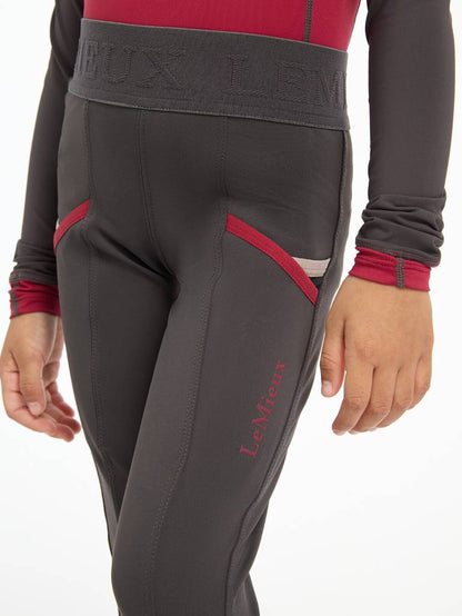 LeMieux Mini Pull On Breeches - Cinder