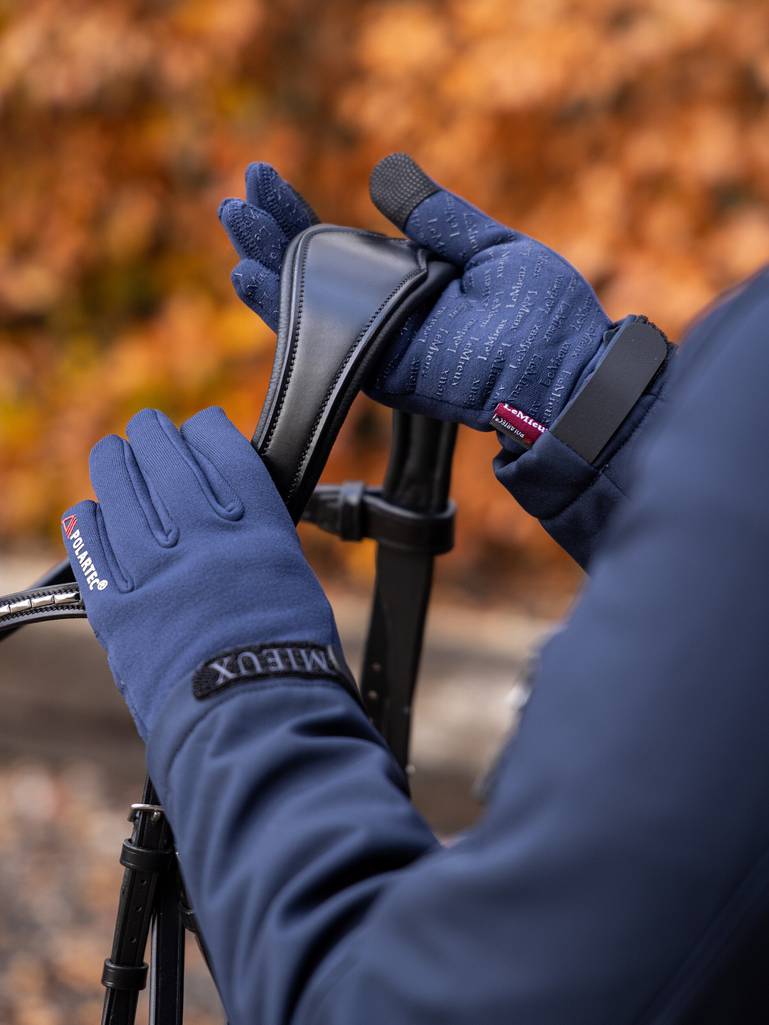 LeMieux PolarTec Grip Gloves