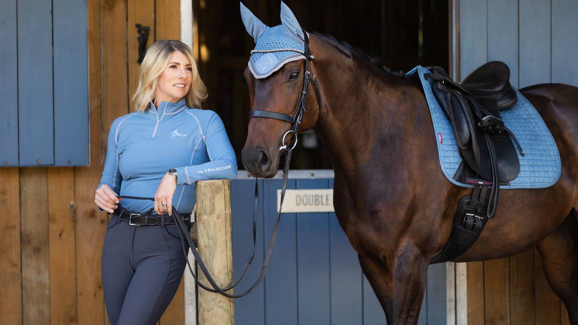 LeMieux Suede Dressage Square Saddle Pad