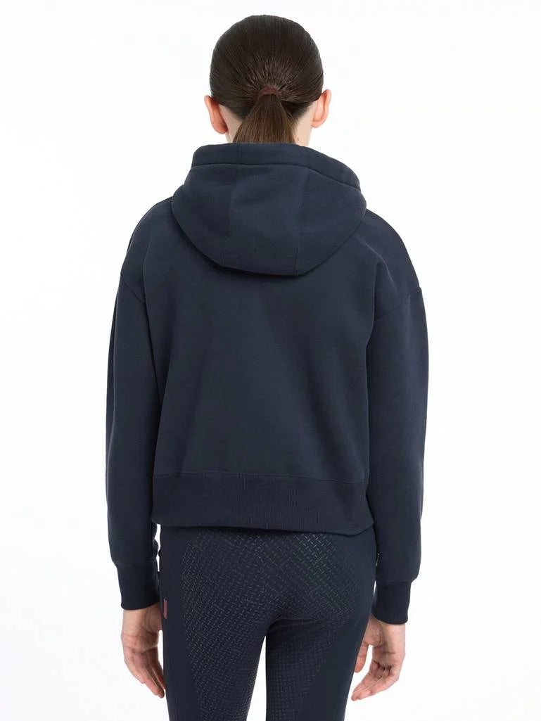 LeMieux Young Rider Hettie Half Zip Hoodie - Navy