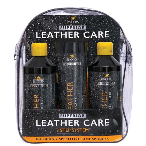 Lincoln Leather Care 3-Step System