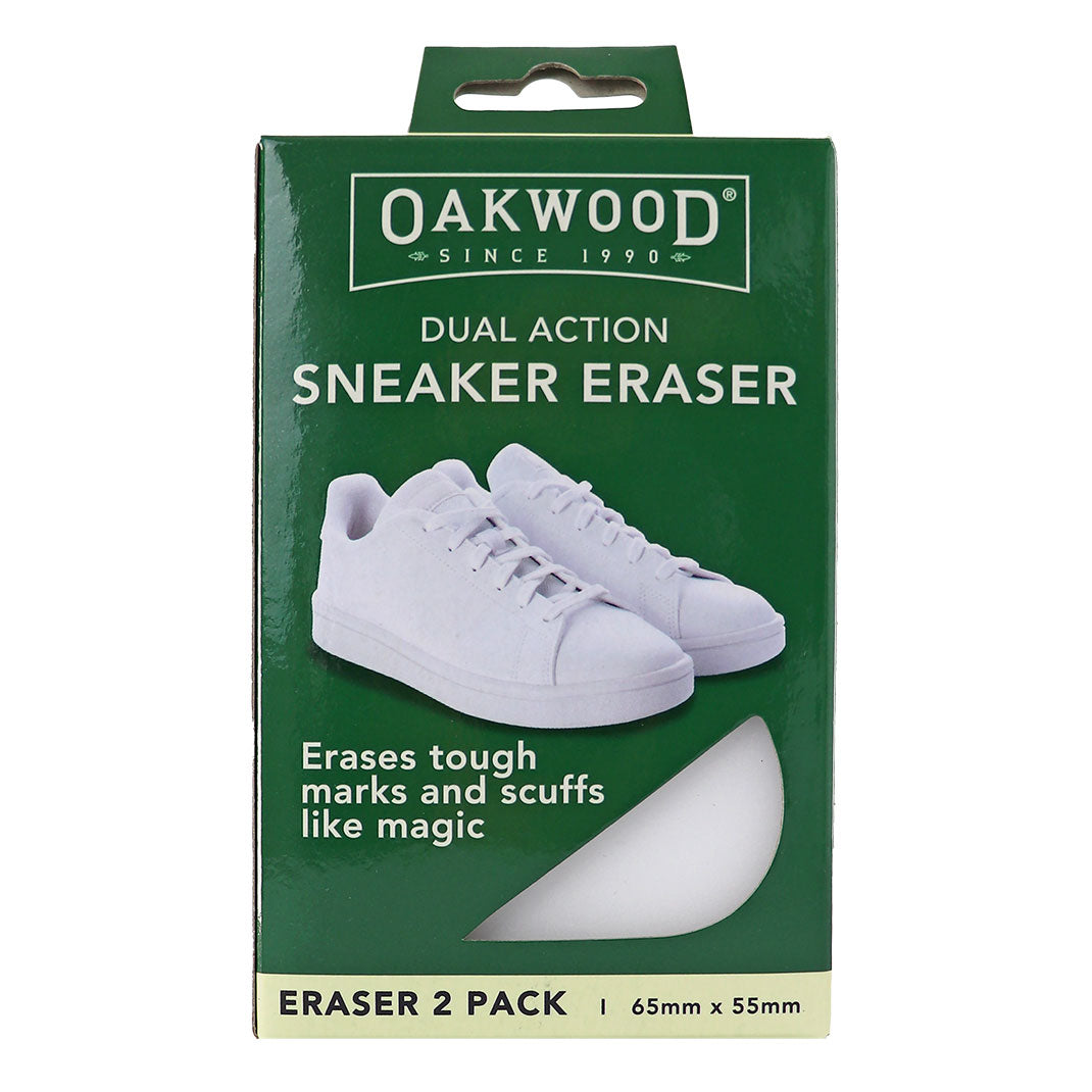 Oakwood Dual Action Sneaker Eraser - 2 pack