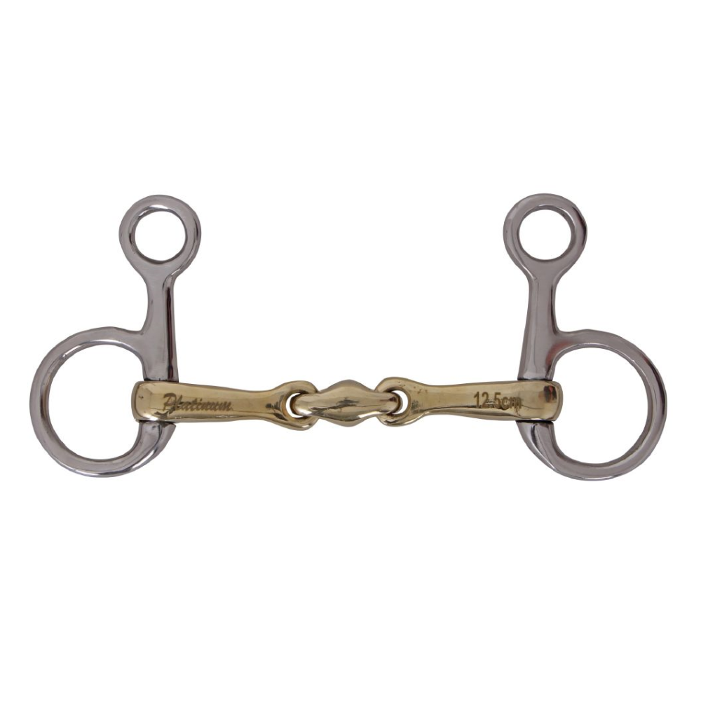Platinum German Silver Hanging Cheek with Lozenge