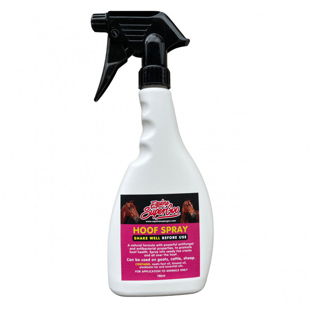 Super Goo Hoof Spray with Antifungal Natural Ingredients – 750ml