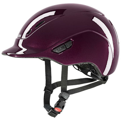 Uvex Kidoxx Shiny Kids Helmet - Burgundy