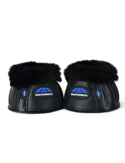 Weatherbeeta Tough-Tec Prime Fleece Trim Rubber Bell Boots
