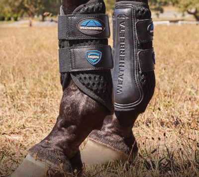 Weatherbeeta Tough-Tec Mesh Brushing Boots