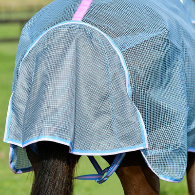 Weatherbeeta ComFiTec Ripshield Plus Combo Cover - Grey/Cornflower