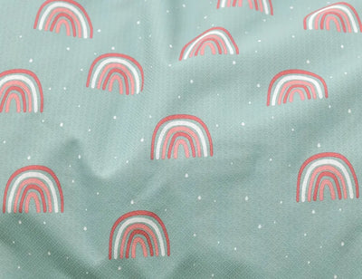 Weatherbeeta ComFiTec Plus Dynamic II Combo Neck Medium/Lite - Boho Rainbow Print