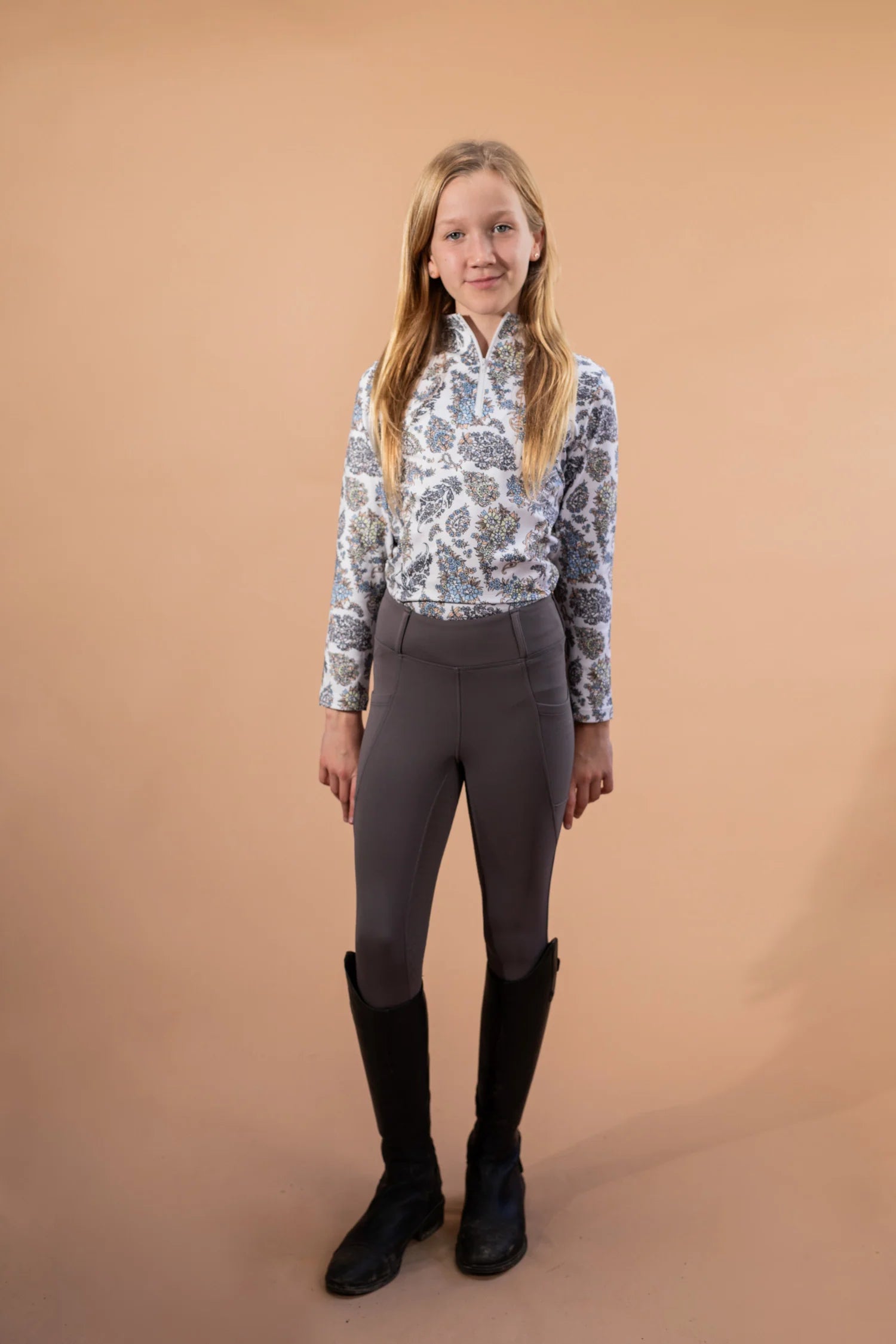 Young Rider Long Sleeve Riding Top