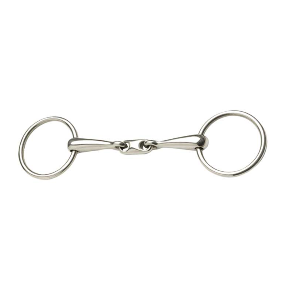 Zilco Loose Ring Fine Mouth Training Bradoon Bit