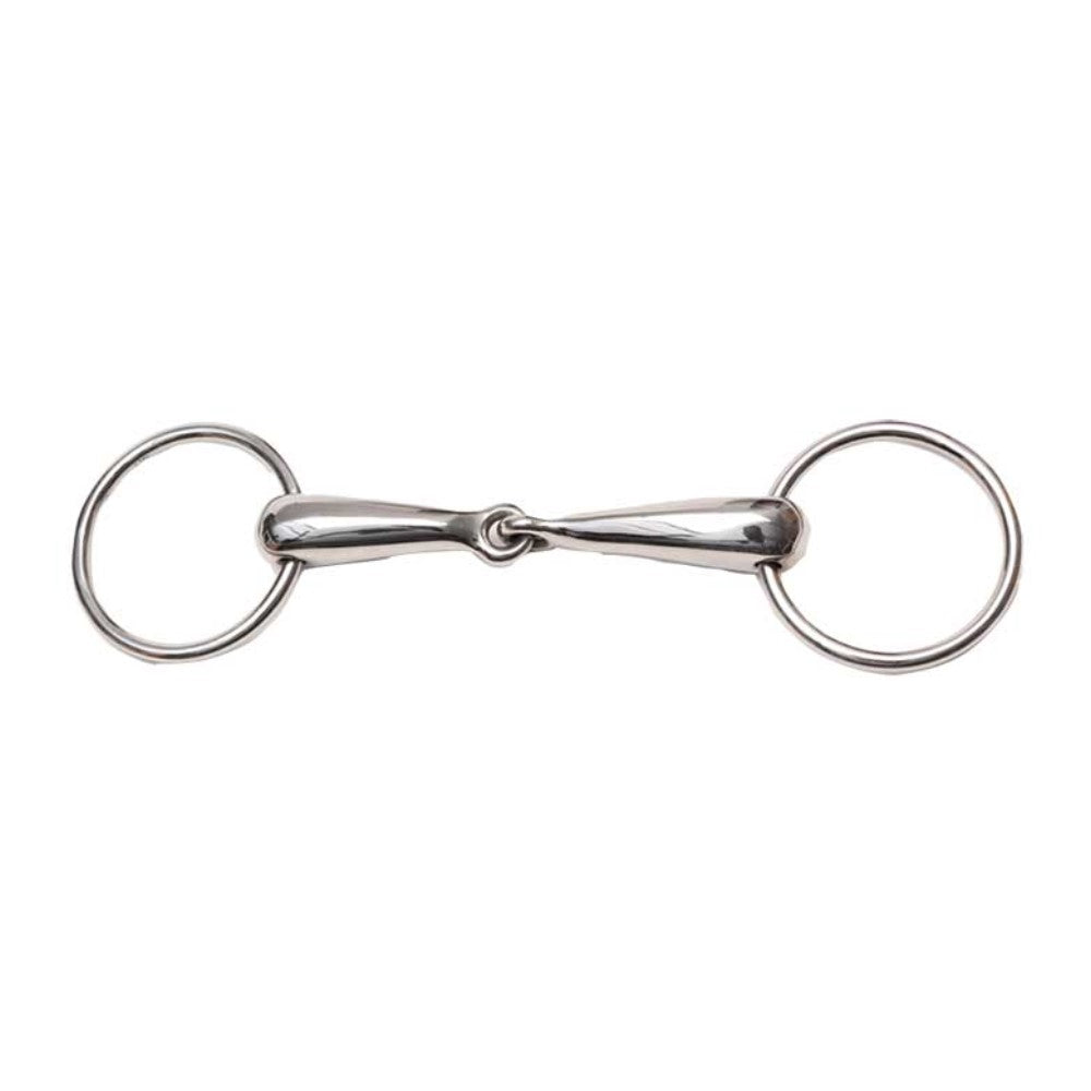 Zilco Hollow Mouth Loose Ring Snaffle Bit