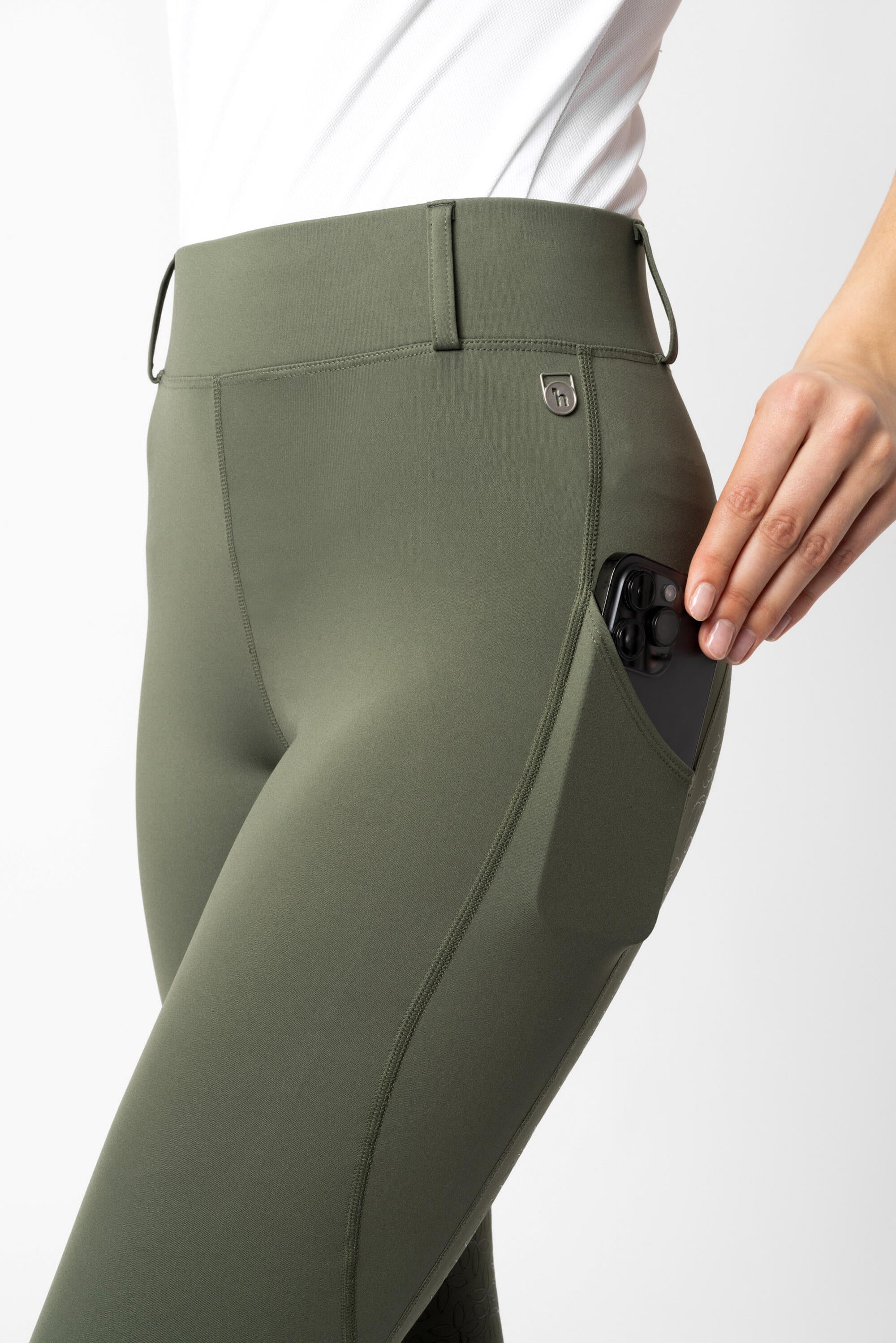 Horze Dea Ladies Full Grip Riding Tights