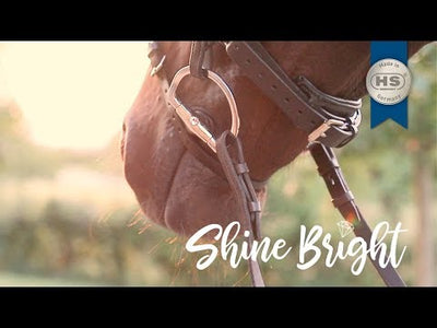 Sprenger Dynamic RS Eggbutt Bit with D-shaped rings 16 mm double jointed