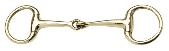 Zilco Gold Dressage Eggbutt Bradoon