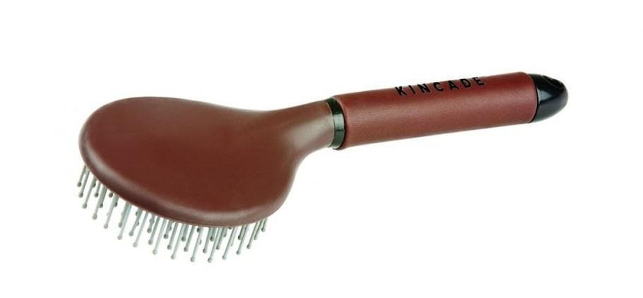 Kincade Leather Embossed Mane & Tail Brush