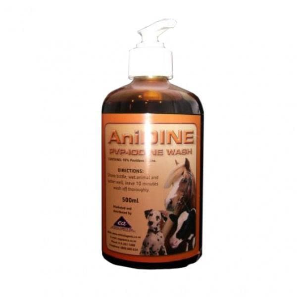 Anidine Animal Iodine Wash Shampoo