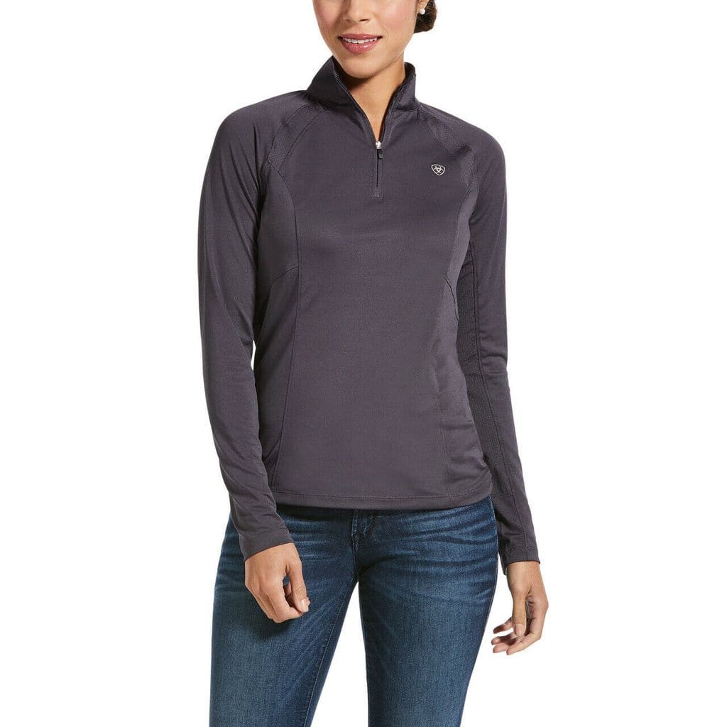 Ariat Sunstopper Long Sleeve Top 2.0  with 1/4 Zip Baselayer