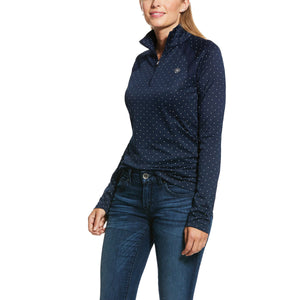 Ariat Sunstopper Long Sleeve Top 2.0  with 1/4 Zip Baselayer
