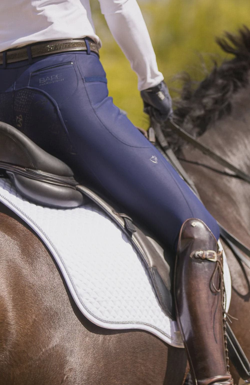 BARE Equestrian Premium Sport Saddle Pad - Dressage Cut