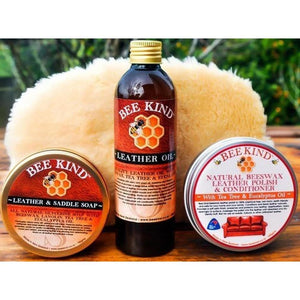 Bee Kind Complete Leather Couch Care Kit