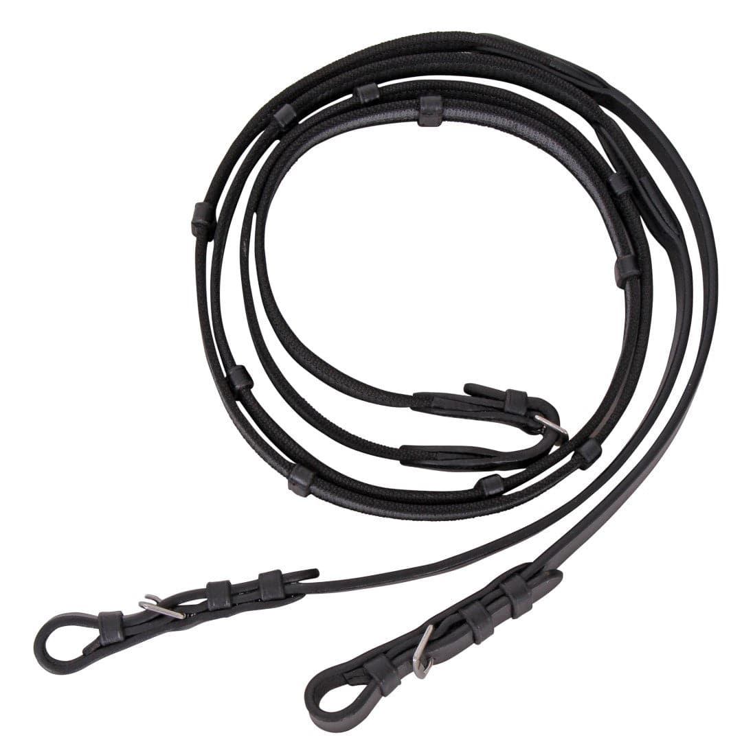 Leather dressage reins for horse briddle | Antarès Sellier Leather dressage reins for horse briddle | Antarès Sellier