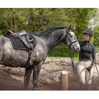 LeMieux Carbon Mesh Air Close Contact Square Saddle Pad