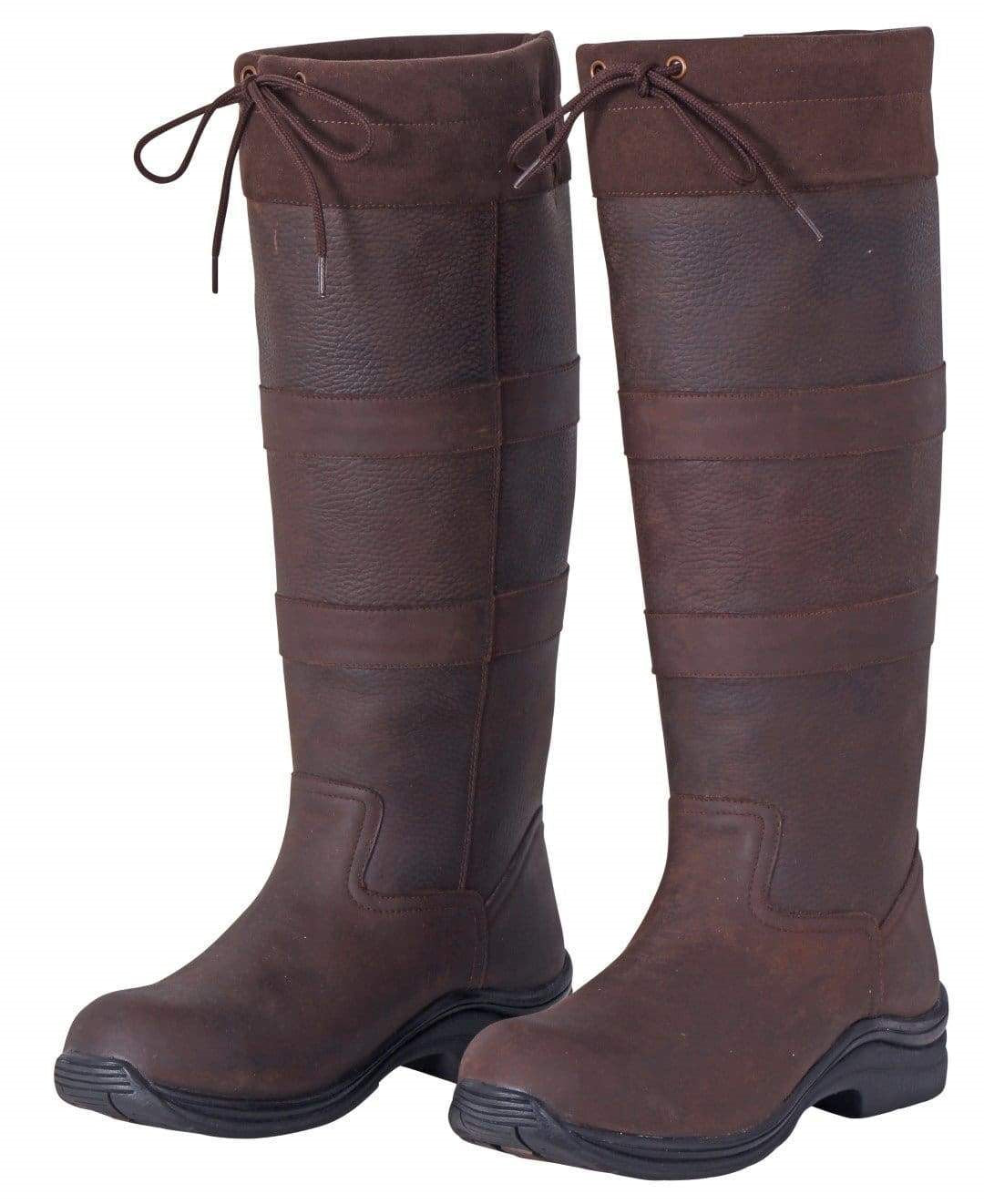 Cavallino Leather Country Long Boots