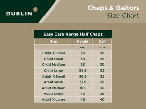 Dublin Easy-Care Half Chaps II
