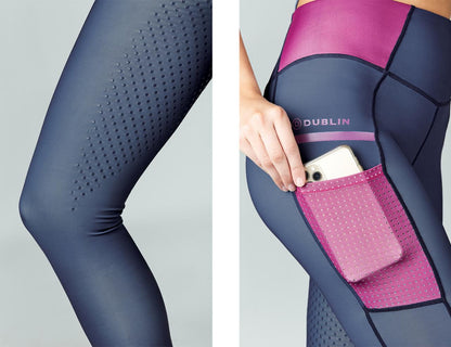 Dublin Power Tech Colour Block Full Grip Training Tights