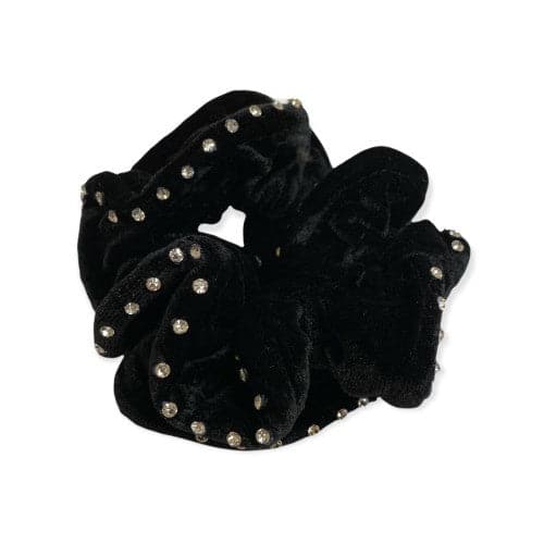 Equetech Hair Scrunchies - Velvet / Crystal