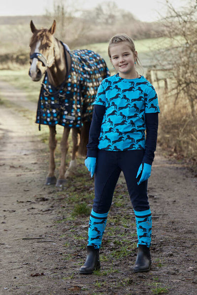 Horze Kids Jaquard Riding Socks