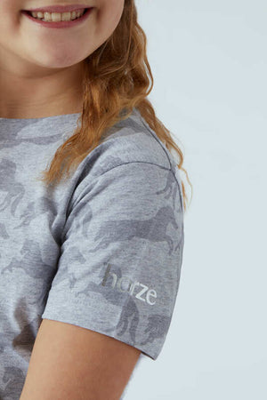 Horze Micky Kids Printed Organic Cotton T-Shirt